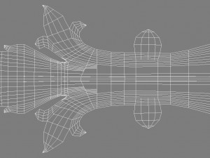Metal Decor Element 3ds Max 2012 3Dモデル