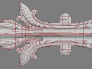Metal Decor Element 3ds Max 2012 3Dモデル
