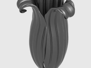 Metal Button Decor Element 3ds Max 2012 3D Model