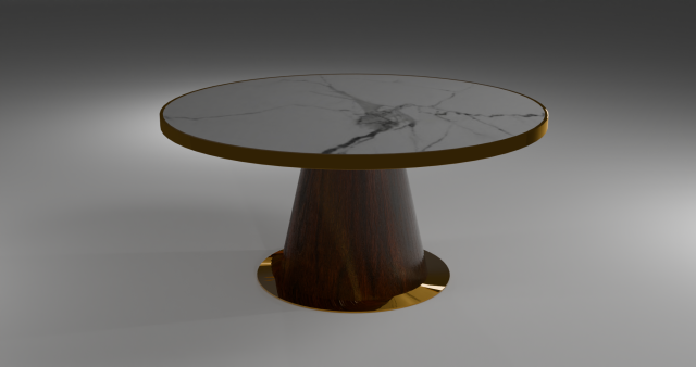 Marble Table Model 3D .c4d .max .obj .3ds .fbx .stl .blend 