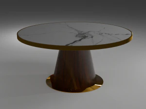 Marmurowy st&oacute;ł Model 3D