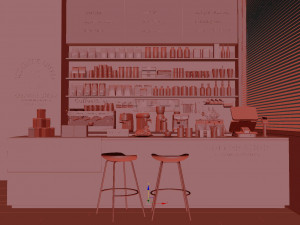 Coffee Shop 3D 模型