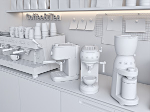 Coffee Shop 3D 模型