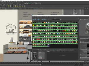 Coffee Shop 3D 模型