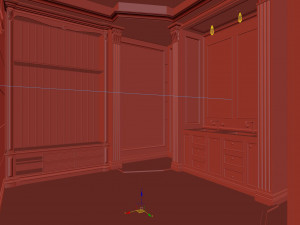 Cozy Bedroom Interior Scene Model 3D