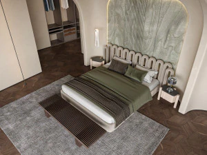 Cozy Bedroom Interior Scene 3D Model