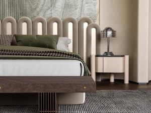 Cozy Bedroom Interior Scene 3D 模型