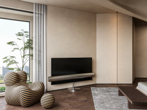 Cozy Bedroom Interior Scene 3D 模型