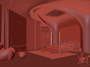 Cozy Bedroom Interior Scene 3D 模型
