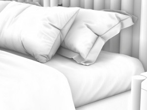 Cozy Bedroom Interior Scene 3D 模型