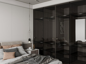 Modern luxury style bedroom 3D 모델