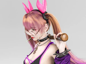 Woman fashion Standing 3D Model