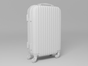 Rolling Travel Suitcase 001 Modèle 3D