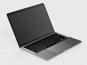3D-Laptop 001 3D Modell