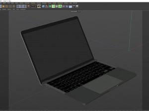 3D Laptop 001 Modèle 3D