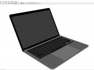 3D Laptop 001 Modèle 3D