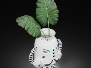 King vase 3D Model