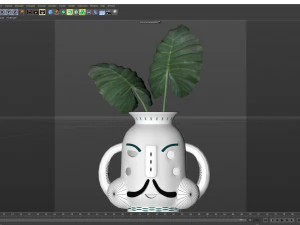 King vase 3D Model