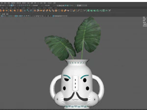 King vase 3D Model