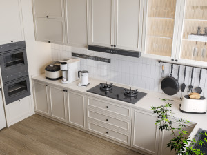 Kitchen Advanced Modeling scene Modèle 3D