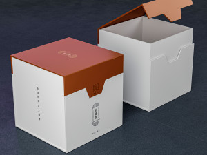 Gift box magnetic 001 3D Модель