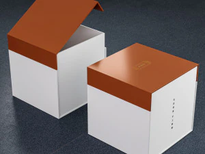 Gift box magnetic 001 3D Model