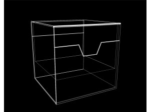 Gift box magnetic 001 3D Модель