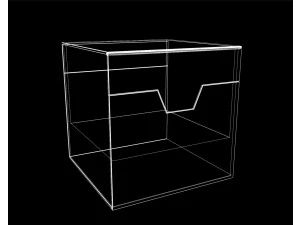 Gift box magnetic 001 3D Model