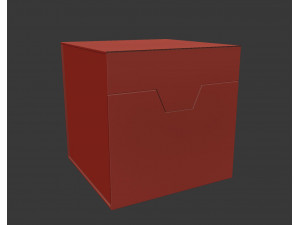 Gift box magnetic 001 3D Модель
