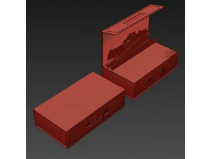 Gift box magnetic 002 3D Model