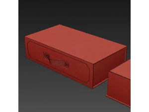Gift box magnetic 002 3D Model