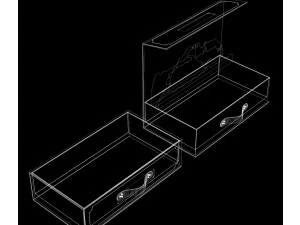 Gift box magnetic 002 3D Model