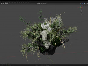 Houseplant 001 3D Model