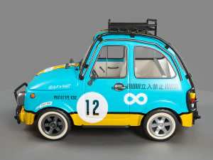 Cartoon-version FAIT 500 3D Model