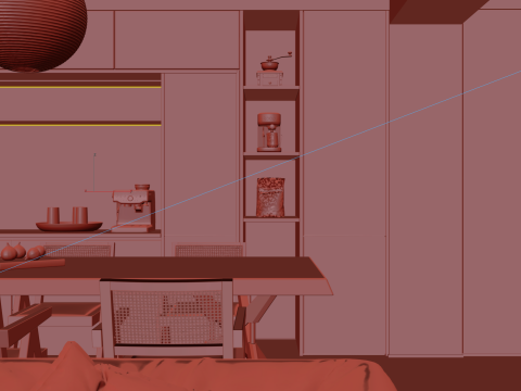 Apartment Scene interior 002 Modello 3D