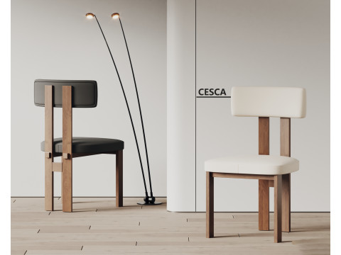 Art dining chair 035 Model 3D