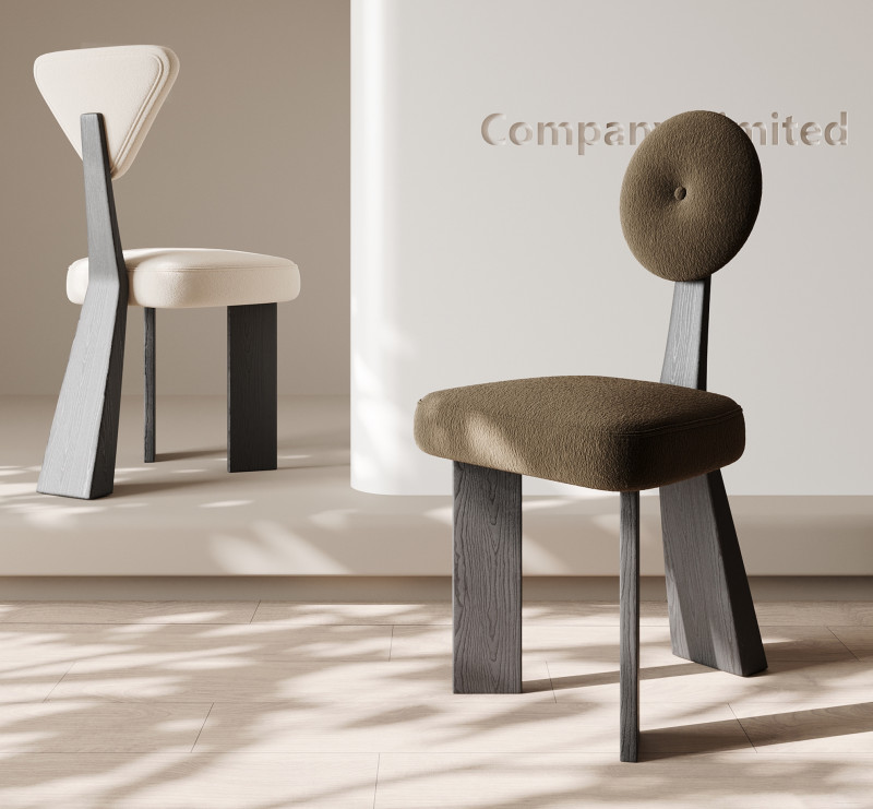 Classical dining chair 027 3D Model .c4d .max .obj .3ds .fbx .stl .blend 