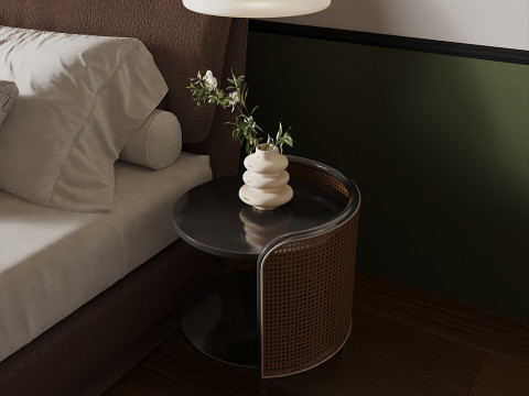 Cozy Bedroom interior scene 018 3D-Modell