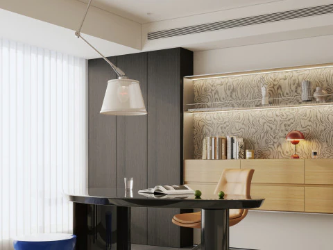 Home Office 057 3D Model