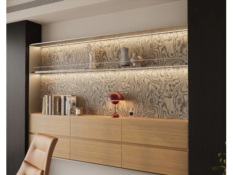 Home Office 057 3D Model