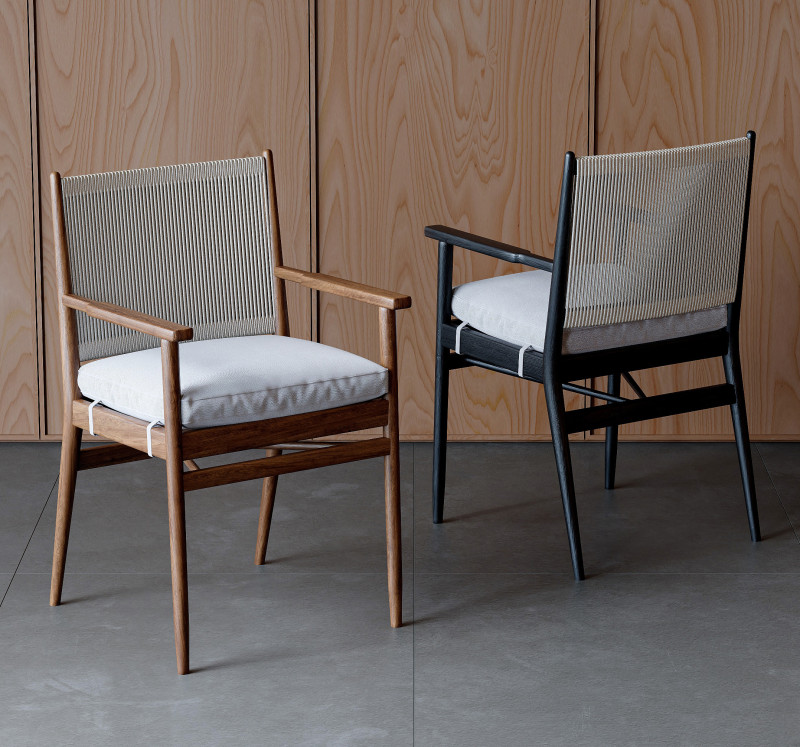 Homestay dining chairs 032 Modelo 3D .c4d .max .obj .3ds .fbx .stl .blend