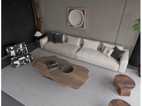 Homestay living room 008 Modèle 3D