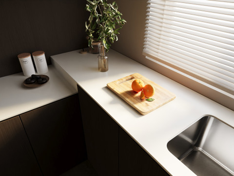 Kitchen interior 051 3D Model