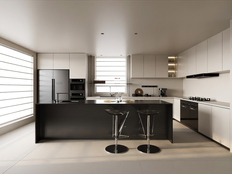 Kitchen interior 052 3D 模型 .c4d .max .obj .3ds .fbx .stl .blend 