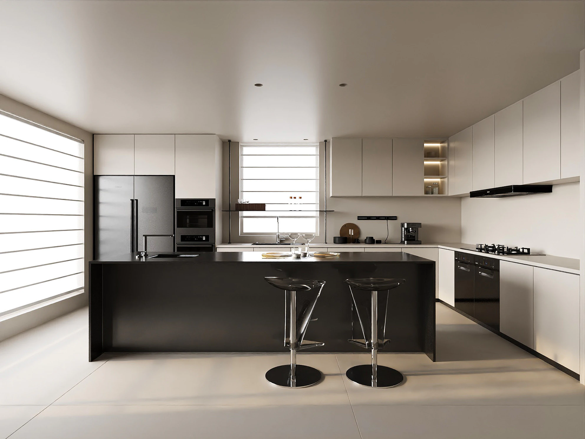Kitchen interior 052 3D Model .c4d .max .obj .3ds .fbx .stl .blend 
