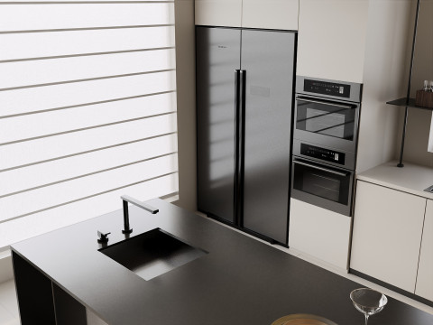 Kitchen interior 052 3D 模型