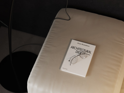Living Room Scene 015 Modello 3D