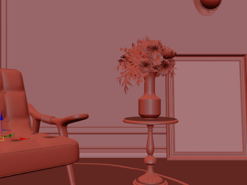 Lounge Chair 030 3D Model