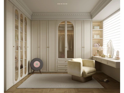 Luksusowa garderoba 019 Model 3D