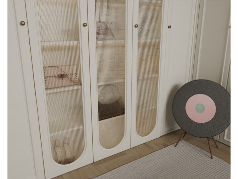 Luxury Wardrobe Cloakroom 019 Modèle 3D
